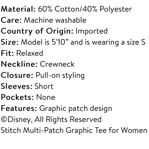Stitch Multi-Patch Tee - Picture 4 of 5